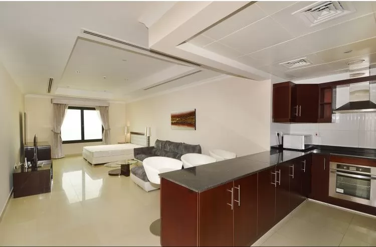 Residential Ready Property Studio F/F Apartment  for rent in West-Bay , Al-Dafna , Doha-Qatar #16171 - 1  image 